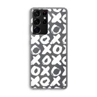 XOXO: Samsung Galaxy S21 Ultra Transparant Hoesje