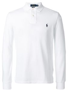 Polo Ralph Lauren polo à logo brodé sur la poitrine - Blanc