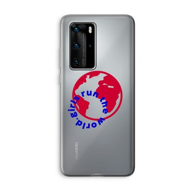 Run The World: Huawei P40 Pro Transparant Hoesje