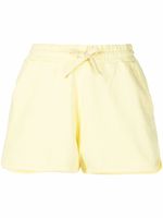 RED Valentino short de sport à taille à lien de resserrage - Jaune