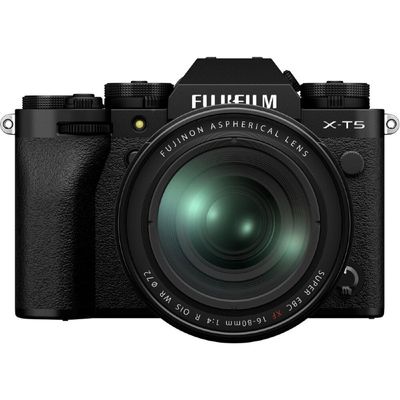 Fujifilm X-T5 zwart + XF 16-80mm