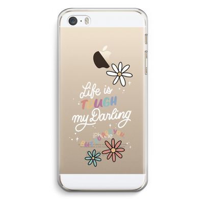 Tough Life: iPhone 5 / 5S / SE Transparant Hoesje