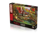 Riverside Cottage Puzzel 1000 Stukjes - thumbnail