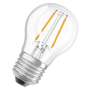 OSRAM 4058075435162 LED-lamp Energielabel E (A - G) E27 Peer 4 W = 40 W Warmwit (Ø x l) 45 mm x 77 mm 1 stuk(s)