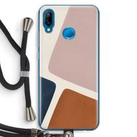 Geo #2: Huawei P20 Lite Transparant Hoesje met koord