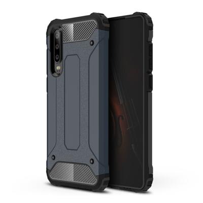 Magic Armor TPU + PC combinatie geval voor Huawei P30 (marineblauw)