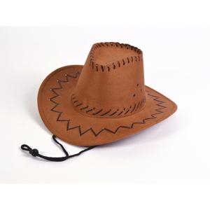 Rubies Bruine leren kinder verkleed cowboyhoed - Carnaval verkleed hoeden