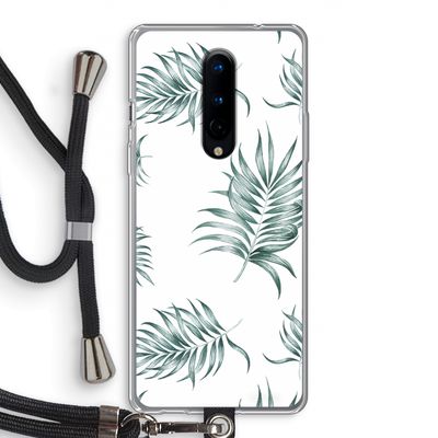Simple leaves: OnePlus 8 Transparant Hoesje met koord
