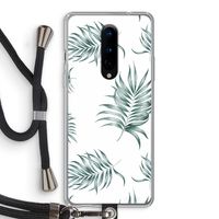 Simple leaves: OnePlus 8 Transparant Hoesje met koord