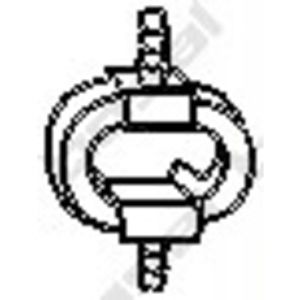 Aanslagrubber, demper 255008