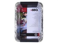 Barbecue bereidingsbakjes set van 5 Barbecue bereidingsbakjes set van 5