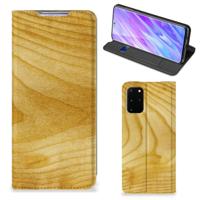 Samsung Galaxy S20 Plus Book | Wallet Case | Licht Hout
