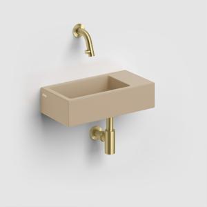 Fontein Clou Flush 36 cm Keramiek Mosterd Rechts Clou