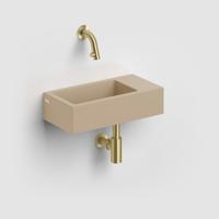 Fontein Clou Flush 36 cm Keramiek Mosterd Rechts Clou Fontein Clou Flush 36 cm Keramiek Mosterd Rechts Clou