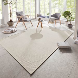 Buitenkleed Millau - 160x230cm - Beige Modern Vloerkleed - 123vloerkleed.nl is de online webshop voor vloerkleden en woonaccessoires.