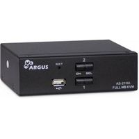 Inter-Tech AS-21HA HDMI KVM-switch Zwart