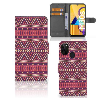 Samsung Galaxy M21 | M30s | Telefoon Hoesje | Aztec Paars