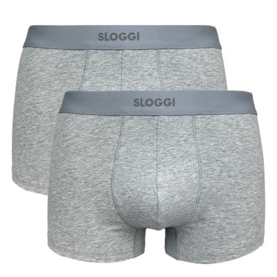 Sloggi men Ever Ease 2-pack hipster grijs