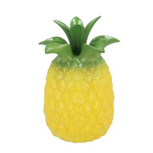 Bloemenvaas Tropical Pineapple - ananas vaas - geel - D23 x H33 cm