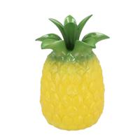 Bloemenvaas Tropical Pineapple - ananas vaas - geel - D23 x H33 cm