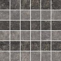 Mozaïektegel Florim Artifact 760933 WAMozaiek 300X300 Charcol 9Mm Rt.R10 3D F:050X050