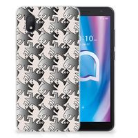 Alcatel 1B (2020) TPU Hoesje Salamander Grey