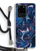 Mirrored Mirage: Samsung Galaxy S20 Ultra Transparant Hoesje met koord
