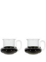 Tom Dixon lot de deux tasses à thé Bump - Noir