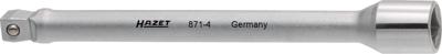 HAZET Verlengstuk · scharnierbaar 871-4 · 1/4 inch (6,3 mm) vierkant hol · 1/4 inch (6,3 mm) vierkant massief · Lengte: 101,5 mm