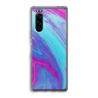 Zweverige regenboog: Sony Xperia 5 Transparant Hoesje
