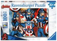 Ravensburger puzzel 100 XXL stukjes marvel captain America