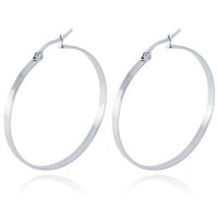 Dames oorringen Cilla Jewels Edelstaal Zilverkleurig-60mm