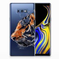 Smartphone hoesje Samsung Galaxy Note 9 Watercolor Tiger