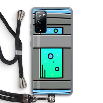 Chug Bottle: Samsung Galaxy S20 FE / S20 FE 5G Transparant Hoesje met koord