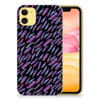 Apple iPhone 11 TPU bumper Feathers Color