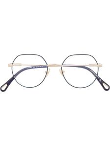 Chloé Eyewear lunettes de vue Benjamine à monture ronde - Or