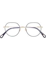 Chloé Eyewear lunettes de vue Benjamine à monture ronde - Or