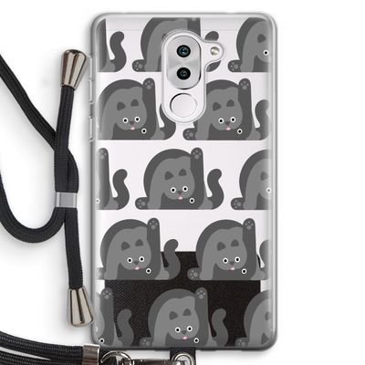 Cats: Honor 6X Transparant Hoesje met koord