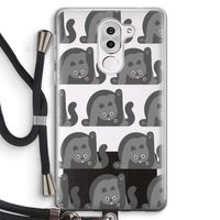 Cats: Honor 6X Transparant Hoesje met koord