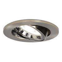 Lublin LED inbouwspot - 4 Watt 345 Lumen - 6500K Daglicht wit - GU10 - Dimbaar - Rond - Kantelbaar - IP20 Stofdicht - RVS