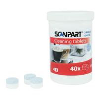 Scanpart - 2-fasen reinigingstabletten - 40 stuks Scanpart - 2-fasen reinigingstabletten - 40 stuks