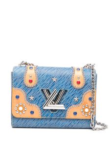 Louis Vuitton Pre-Owned sac porté épaule Twist MM pre-owned (2017) - Bleu