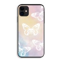 White butterfly: iPhone 11 Biologisch afbreekbaar hoesje