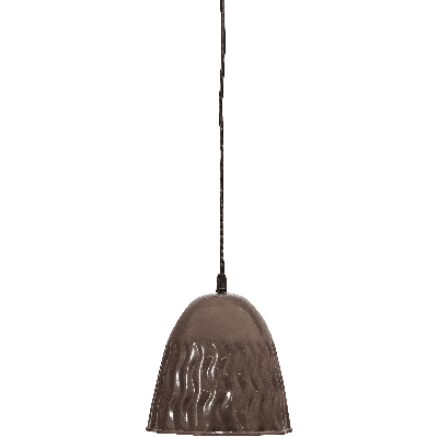 WOOOD Hanglamp 'Arleso' Metaal, kleur Donkerbruin
