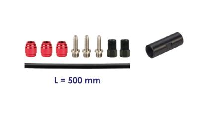 Elvedes Remleiding verlengset voor sram - 500 mm