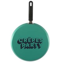 Lily Cook Pannenkoekenpan/Crepepan - groen - D28 cm - aluminium - niet geschikt voor inductie