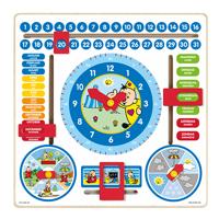 Bambolino Toys houten kalenderklok