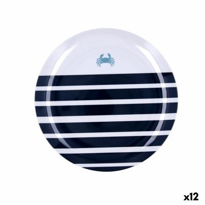 Dinerbord Quid Atlantic Multicolour Bioplastic 25 cm (12 Stuks)