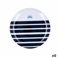 Dinerbord Quid Atlantic Multicolour Bioplastic 25 cm (12 Stuks)