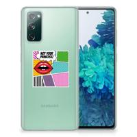 Samsung Galaxy S20 FE | Sillicone Back Cover | Popart Princess